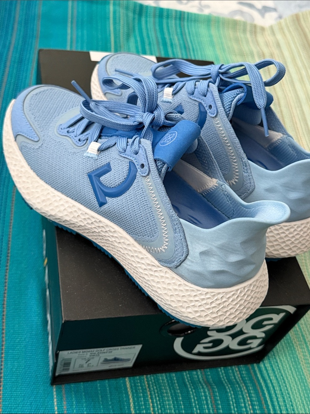 G/FORE Vista Blue Ladies MG4X2 Golf Cross Trainer Sneakers